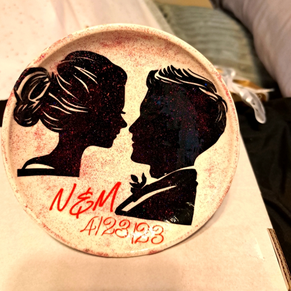 Wedding or anniversary gifts. I can put this on anything.